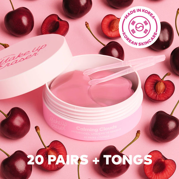 MakeUp Eraser - Hydrogel Undereye Masks - Seaweed-Based with Calming Cherry
