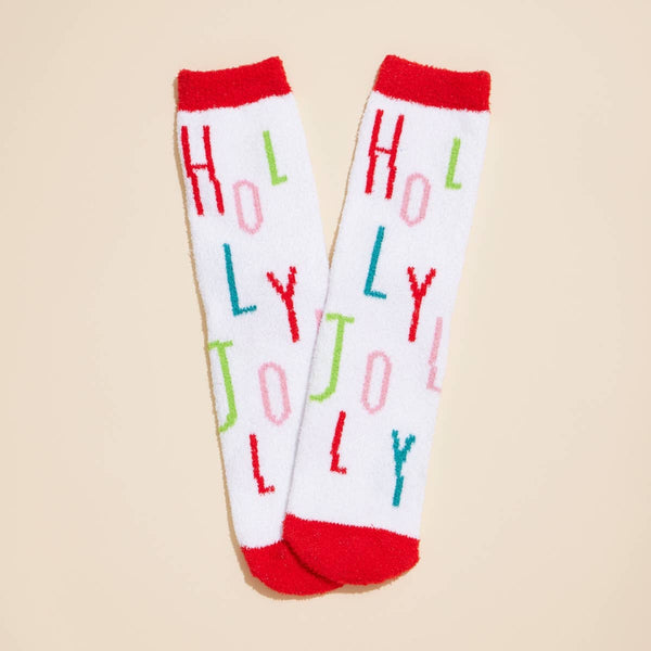Lilla Haven - Christmas Fuzzy Socks Assorted Pack of 4: Assorted / One / 4DS98002