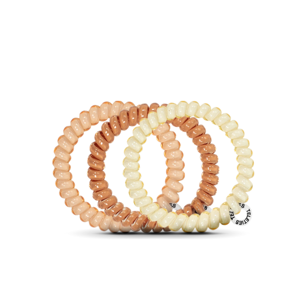 TELETIES - Spiral Hair Coils | Small | For the Love of Nudes Hair Ties