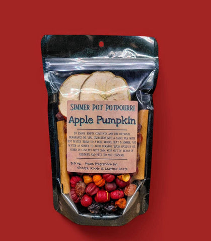 Shoots, Roots & Leather Boots - Potpourri Simmer Pot- Apple Pumpkin 3.5 oz.