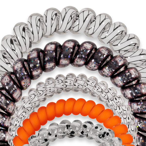 TELETIES - Spiral Hair Coils | Mix Pack | Mummy Knows Best Hair Ties