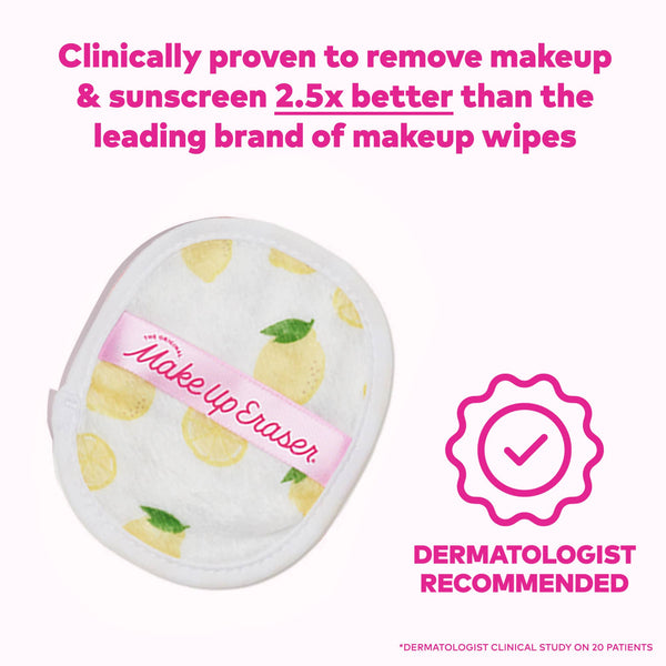 MakeUp Eraser - Limoncello 7-Day Set & MakeUp Bag Gift Set | Summer