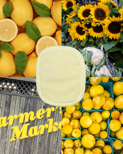 MakeUp Eraser - Farmer's Market 7-Day Set with Makeup Bag | Floral & Bright