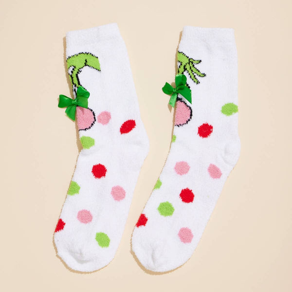Lilla Haven - Christmas Fuzzy Socks Assorted Pack of 4: Assorted / One / 4DS98003