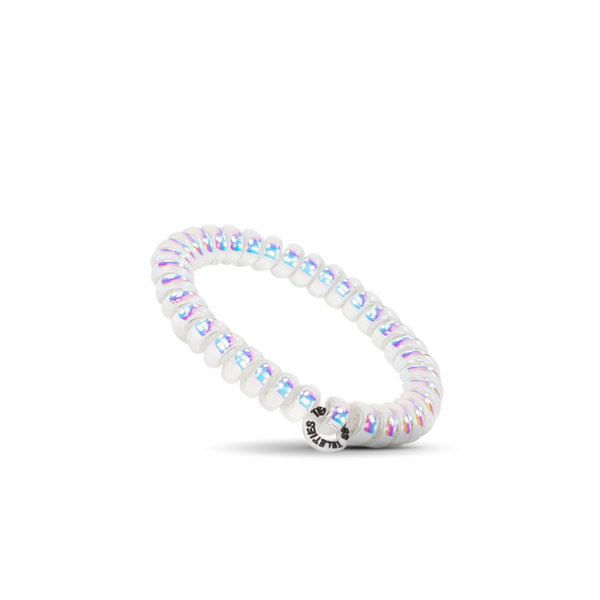 TELETIES - Spiral Hair Coils | Small | Peppermint Hair Ties