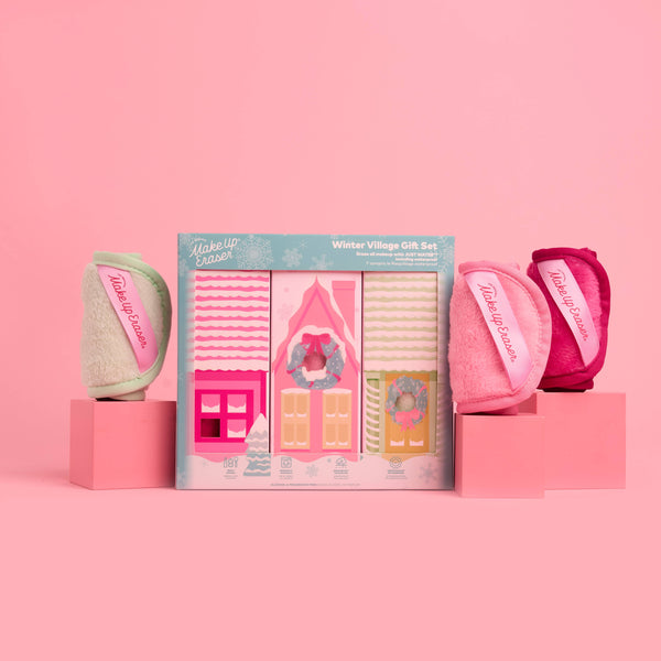 MakeUp Eraser - Winter Village 3pc Gift Set |  $36 Value Set