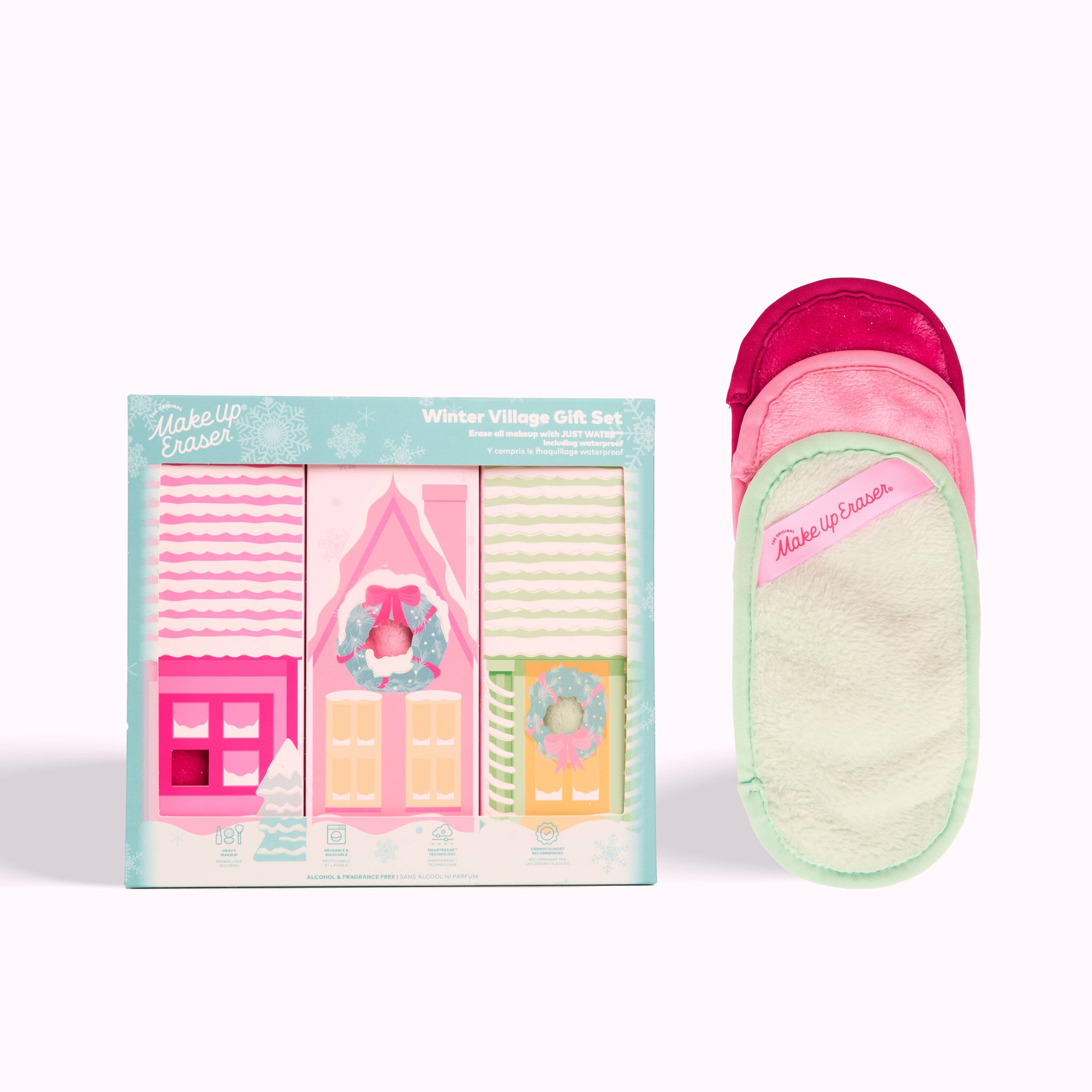 MakeUp Eraser - Winter Village 3pc Gift Set |  $36 Value Set