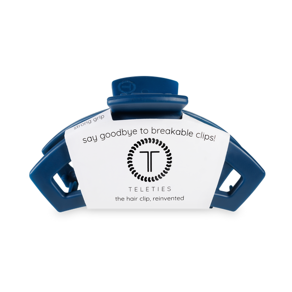 TELETIES - Open Hair Clip | Med. | Midnight Rain