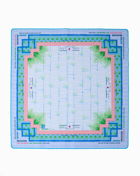 Oh My Mahjong - Palm Paradise Mahjong Mat