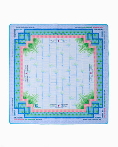 Oh My Mahjong - Palm Paradise Mahjong Mat