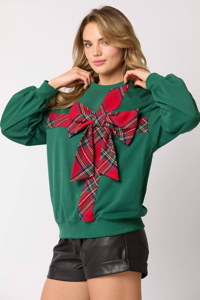 Fantastic Fawn - Christmas Sweatshirt - Preorders: GREEN / M