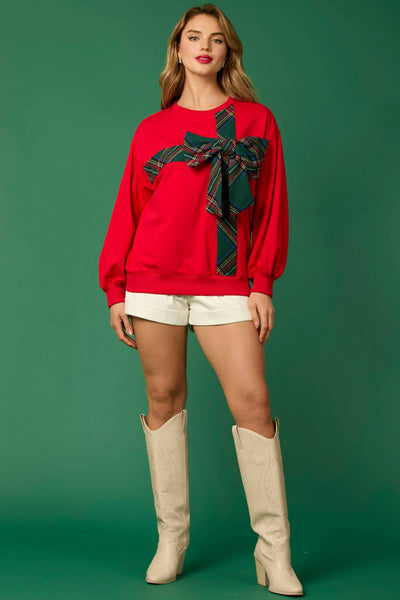 Fantastic Fawn - Christmas Sweatshirt - Preorders: GREEN / M