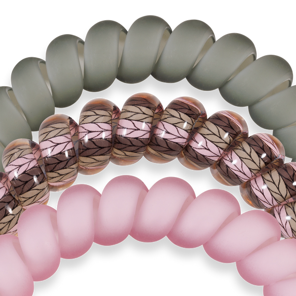 TELETIES - Spiral Hair Coils | Large | Sage It Ain't So Hair Ties