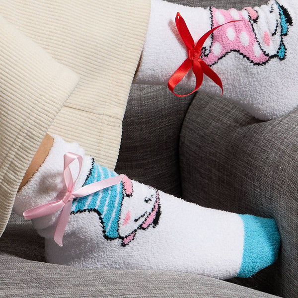 Lilla Haven - Cozy Holiday Socks Gift Set with Gnome and Snowman: ASST / ONE