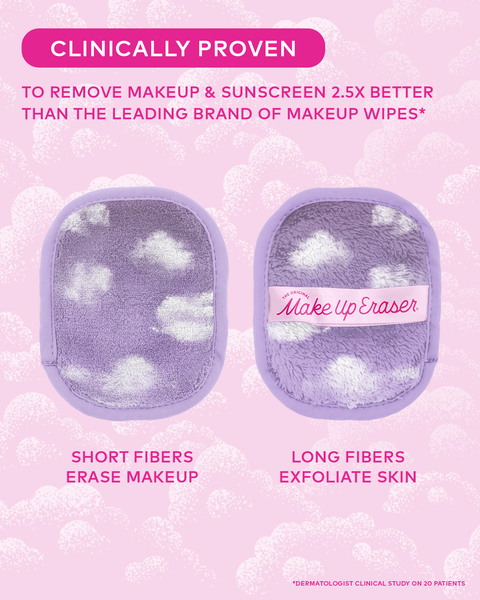 MakeUp Eraser - Cloud 9 MakeUp Eraser 7-Day Gift Set & Cosmetic Bag