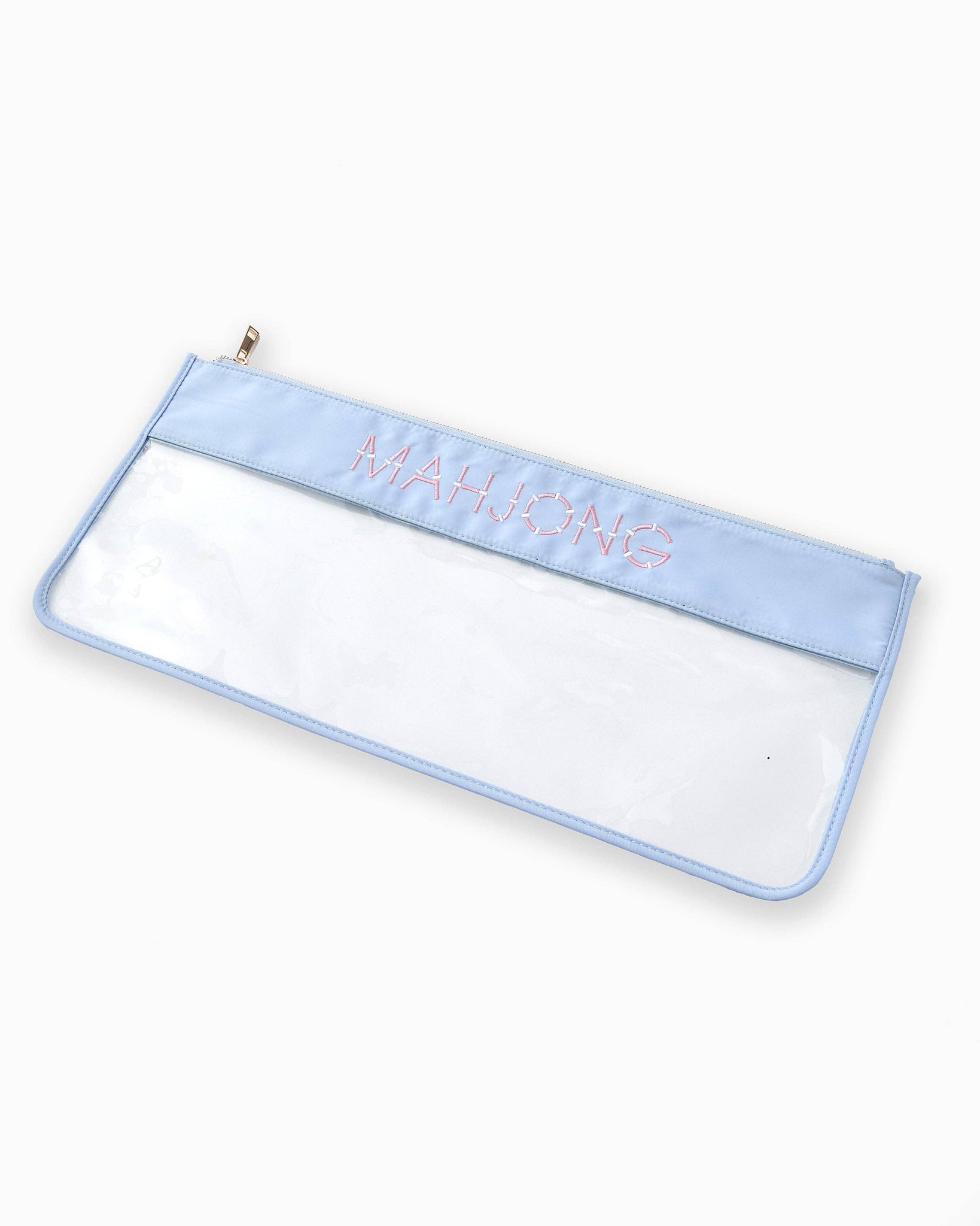 Oh My Mahjong - Light Blue Bamboo Mahjong Bag