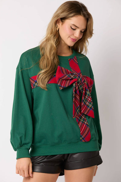 Fantastic Fawn - Christmas Sweatshirt - Preorders: GREEN / L