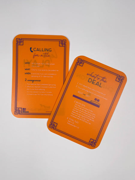 Oh My Mahjong - Orange Shufflers