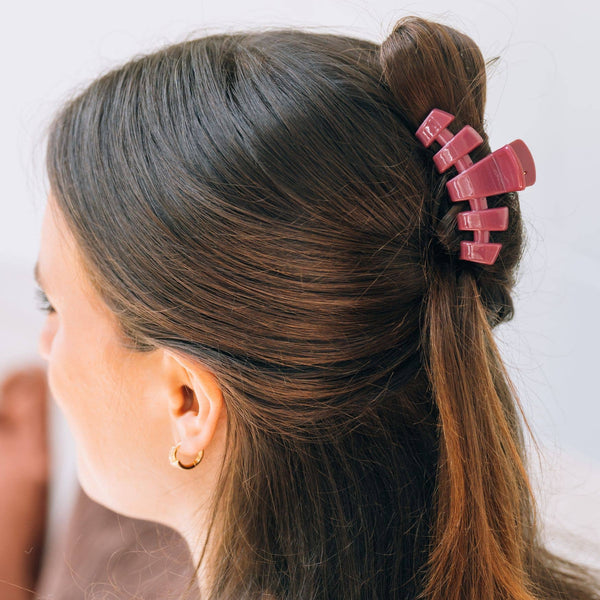 TELETIES - Classic Hair Clip | Small | Wild Side