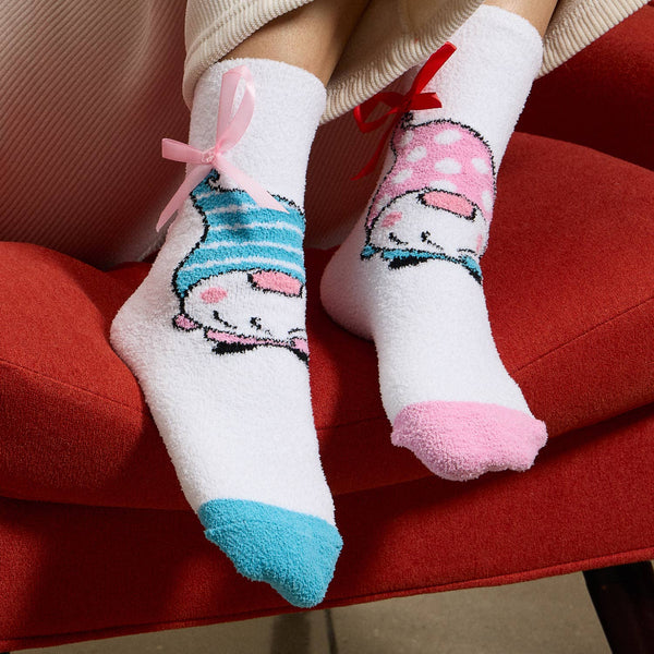 Lilla Haven - Cozy Holiday Socks Gift Set with Gnome and Snowman: ASST / ONE