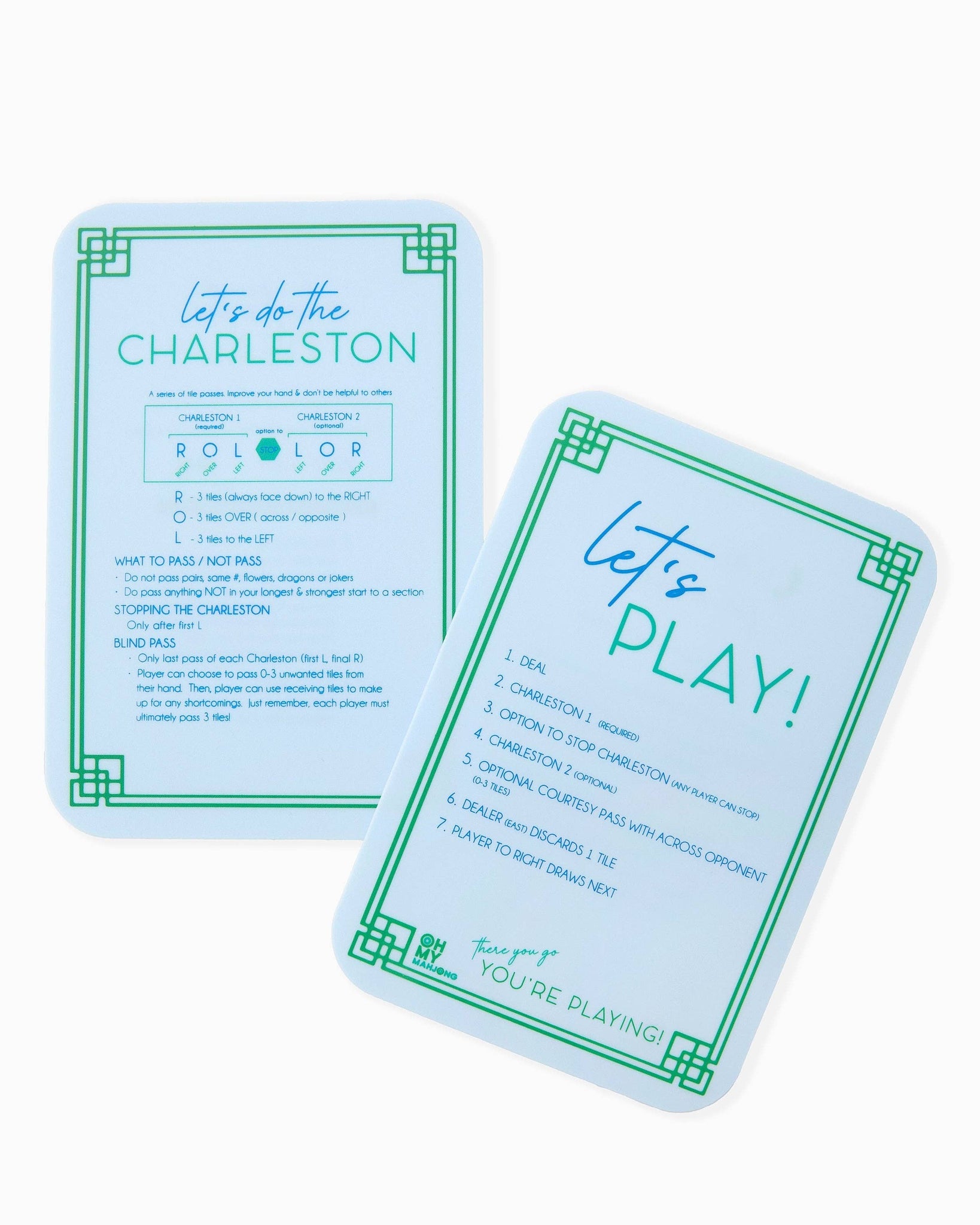 Oh My Mahjong - Light Blue Shuffler