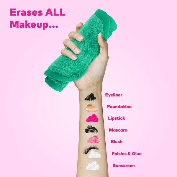 MakeUp Eraser - Green PRO | 100% Recycled MakeUp Eraser