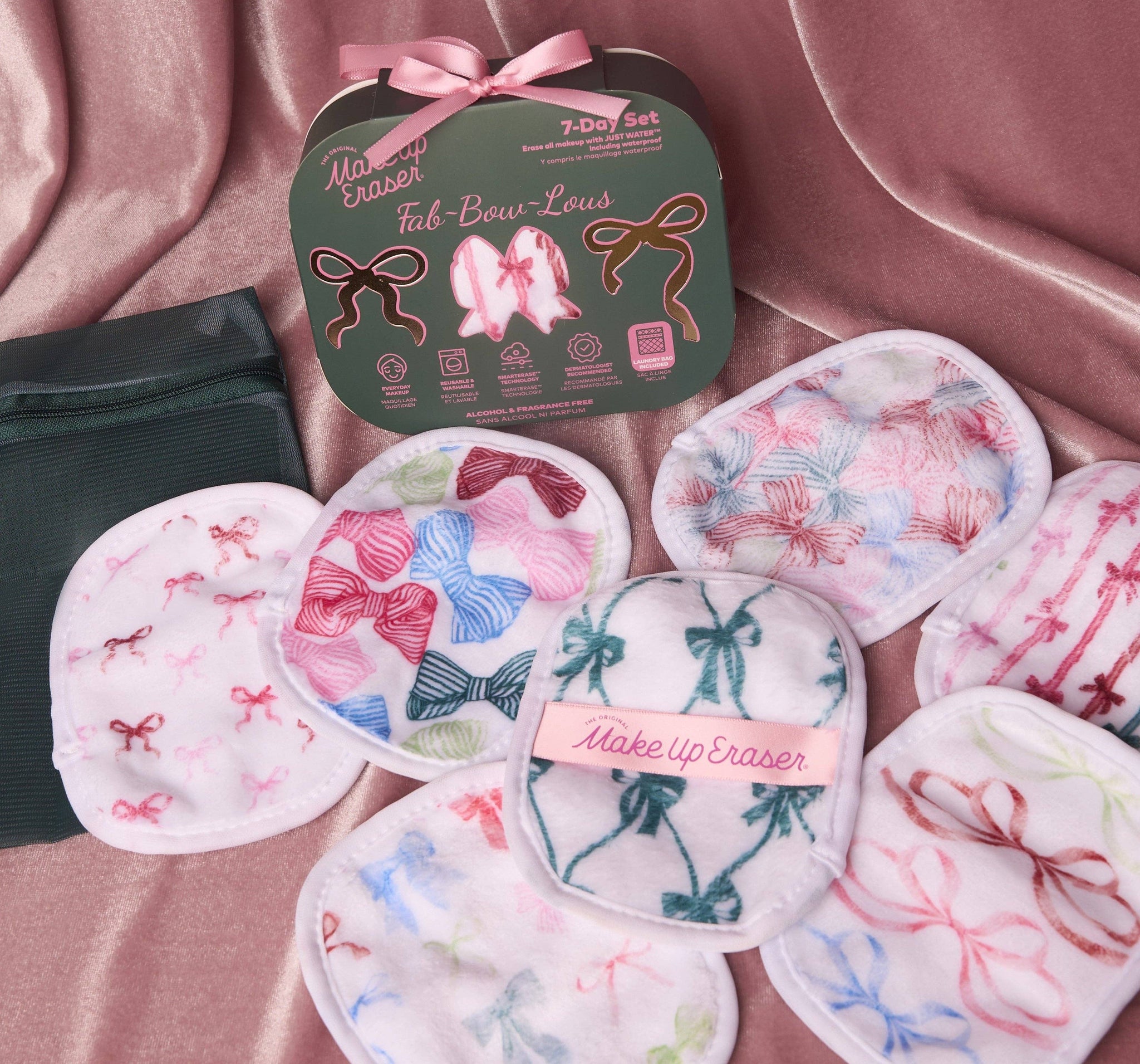 MakeUp Eraser - Fab-BOW-lous 7-Day Set |  The Whimsical Bow Edit