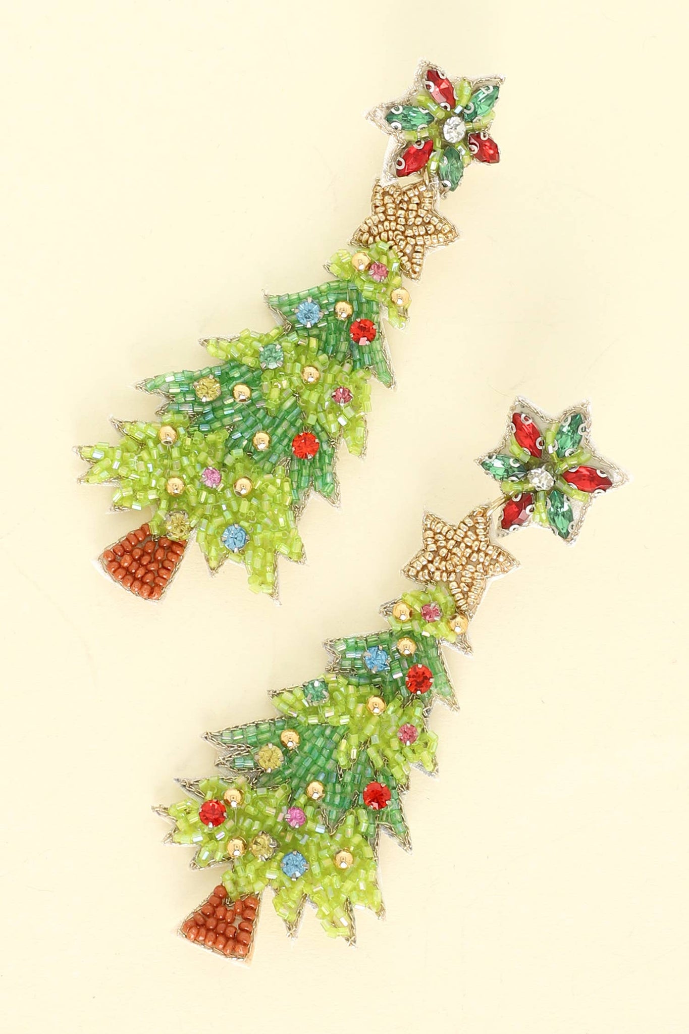 Sophia Collection - Christmas Tree Jeweled Post Earrings