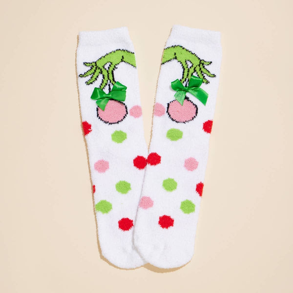 Lilla Haven - Christmas Fuzzy Socks Assorted Pack of 4: Assorted / One / 4DS98003