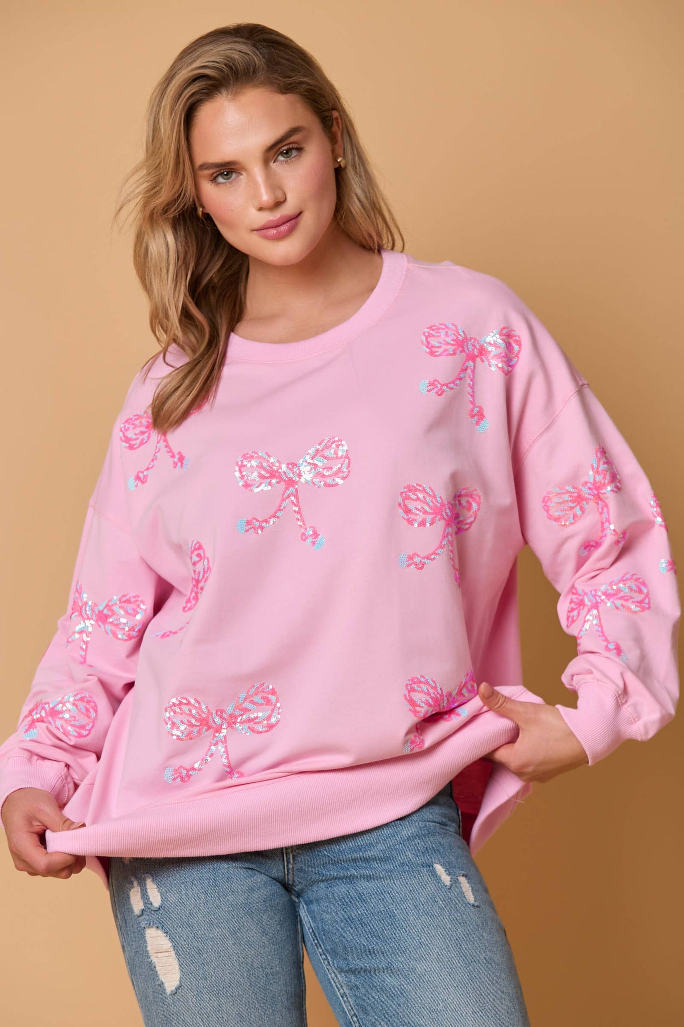 Fantastic Fawn - French Terry Pull Over