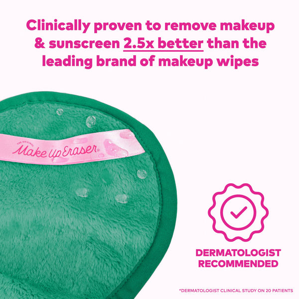 MakeUp Eraser - Green PRO | 100% Recycled MakeUp Eraser