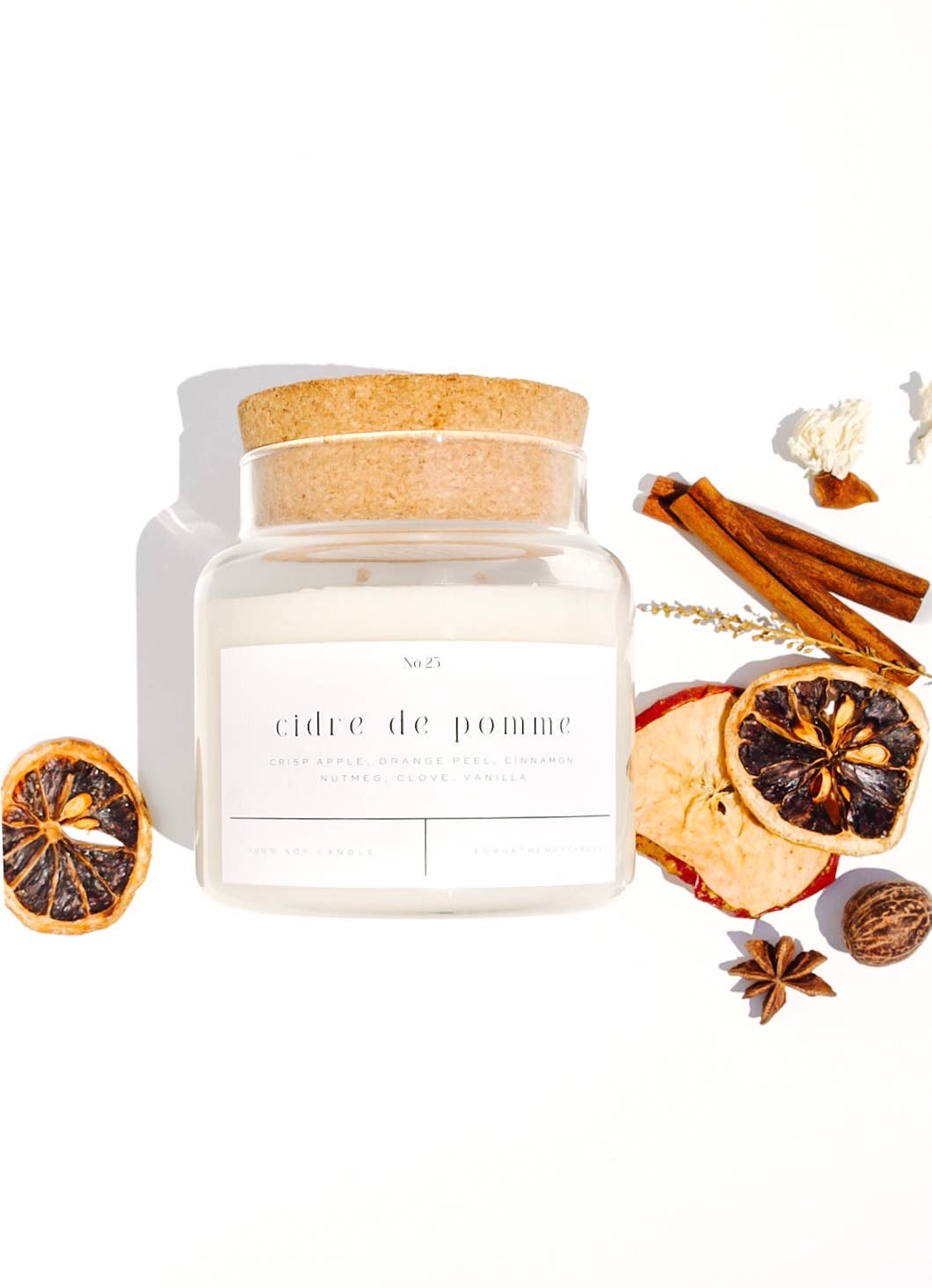 Forget Me Not Candle - Cidre De Pomme 22 oz Glass Candle