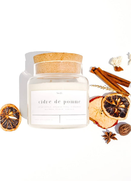 Forget Me Not Candle - Cidre De Pomme 22 oz Glass Candle