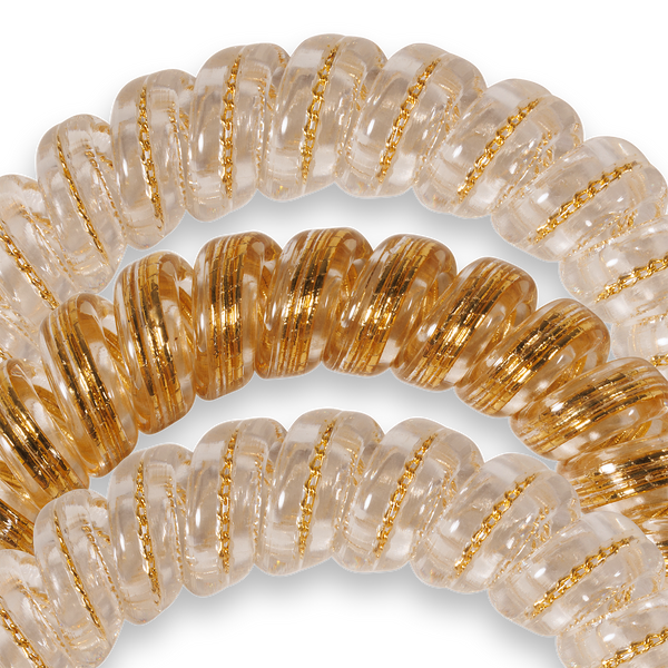 TELETIES - Spiral Hair Coils | Large | Luxury Living Hair Ties