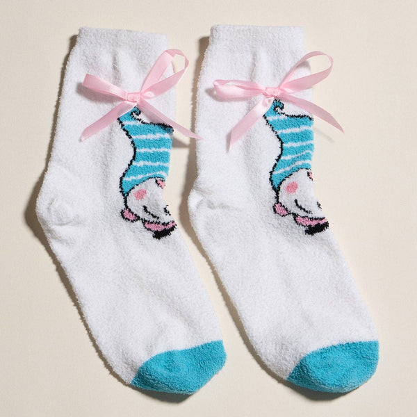 Lilla Haven - Cozy Holiday Socks Gift Set with Gnome and Snowman: ASST / ONE