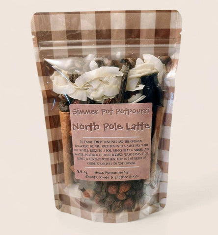 Shoots, Roots & Leather Boots - Potpourri Simmer Pot- North Pole Latte 3.5 oz.