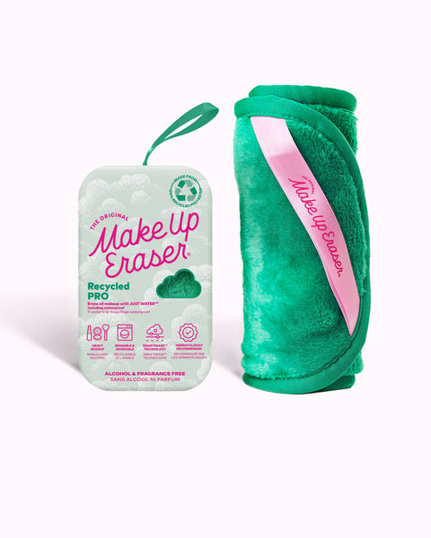 MakeUp Eraser - Green PRO | 100% Recycled MakeUp Eraser