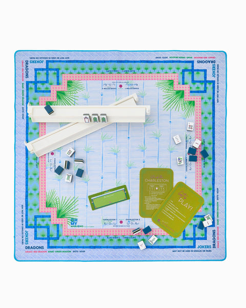Oh My Mahjong - Palm Paradise Mahjong Mat
