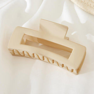 Rectangular Matte Hair Claw