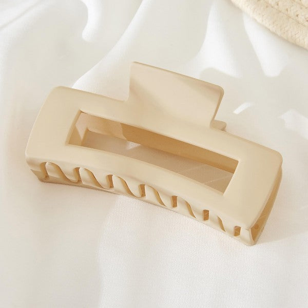 Rectangular Matte Hair Claw