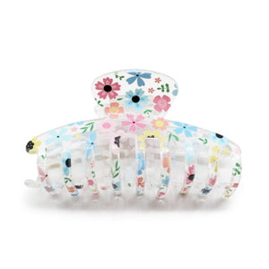 Flower Resin Hair Claw