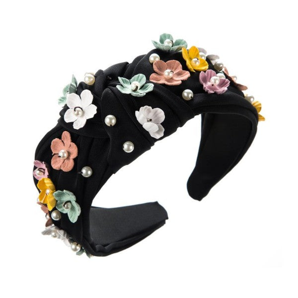 Floral Embellished Headband
