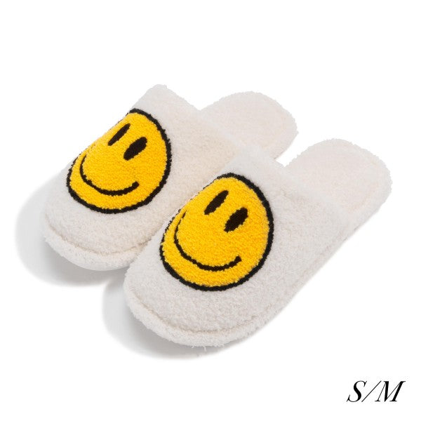 Happy Face Slippers