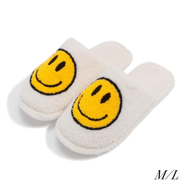 Happy Face Slippers