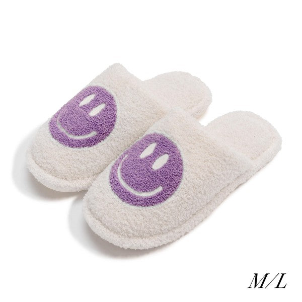 Happy Face Slippers