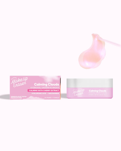 MakeUp Eraser - Hydrogel Undereye Masks - Seaweed-Based with Calming Cherry