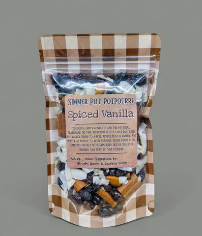 Shoots, Roots & Leather Boots - Potpourri Simmer Pot- Spiced Vanilla 3.5 oz.