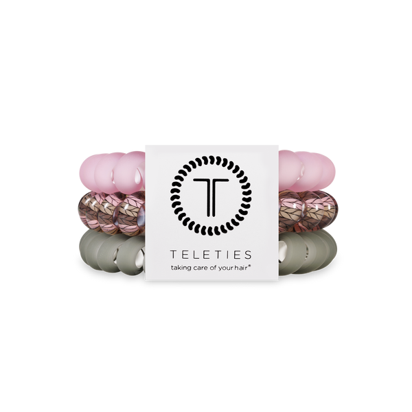 TELETIES - Spiral Hair Coils | Large | Sage It Ain't So Hair Ties