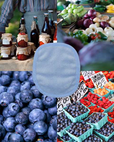 MakeUp Eraser - Farmer's Market 7-Day Set with Makeup Bag | Floral & Bright