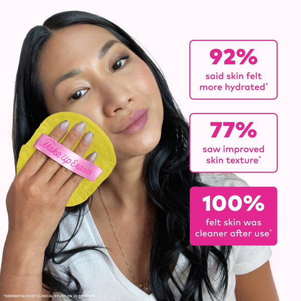 MakeUp Eraser - Limoncello 7-Day Set & MakeUp Bag Gift Set | Summer